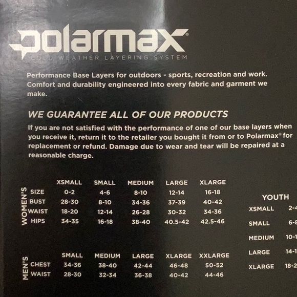 PolarMax 4.0 HEAVYWEIGHT ZIP MOCK - Black - Picture 13 of 16